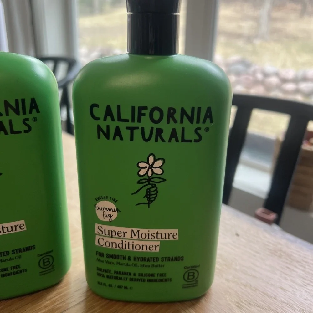California Naturals Super Moisture Shampoo‎ & Conditioner Set Summer Fig 16.5 Oz